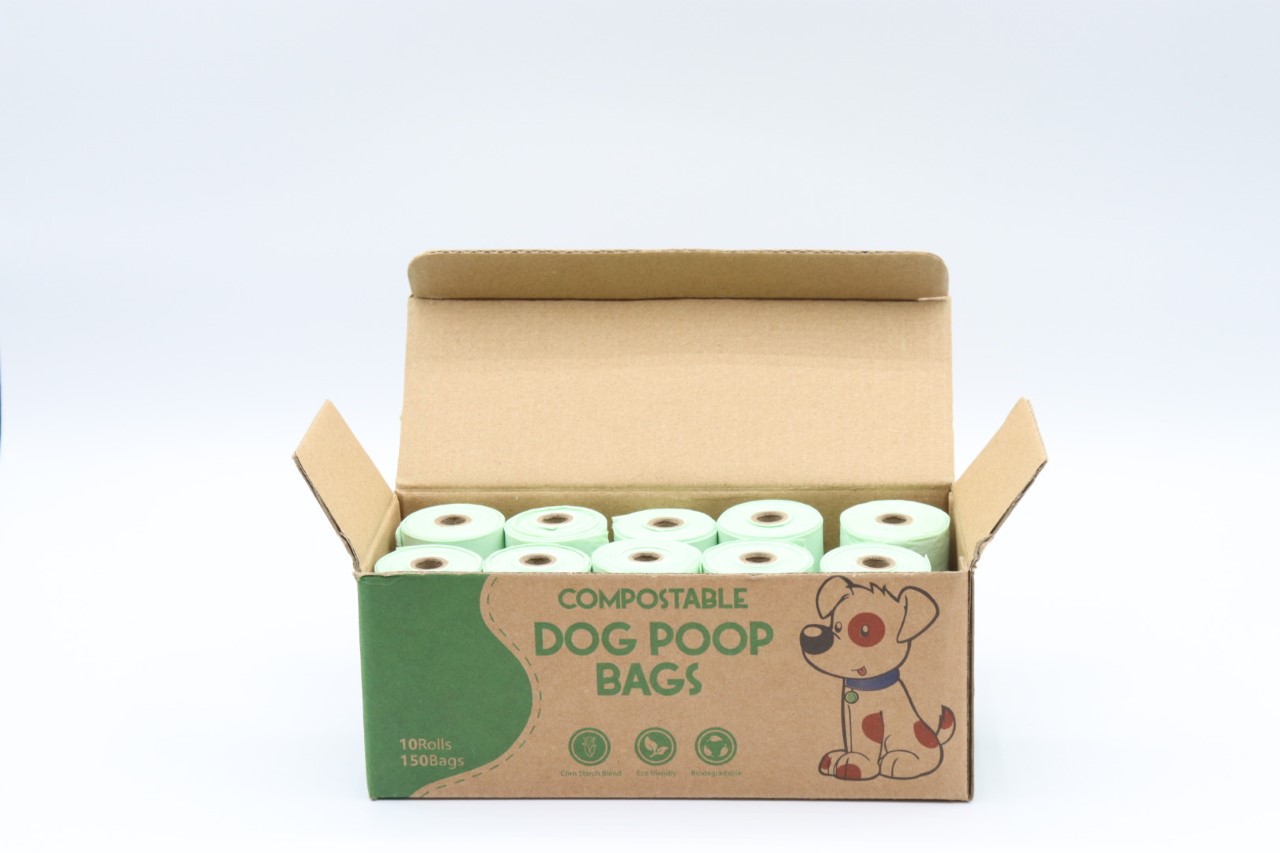 Compostable Dog Poop Bags - 120 Bag Box - Cleo + Kin